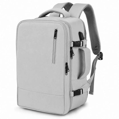 Reiserucksack Handgepäck Flugzeug Rucksack 35 Liter Grau
