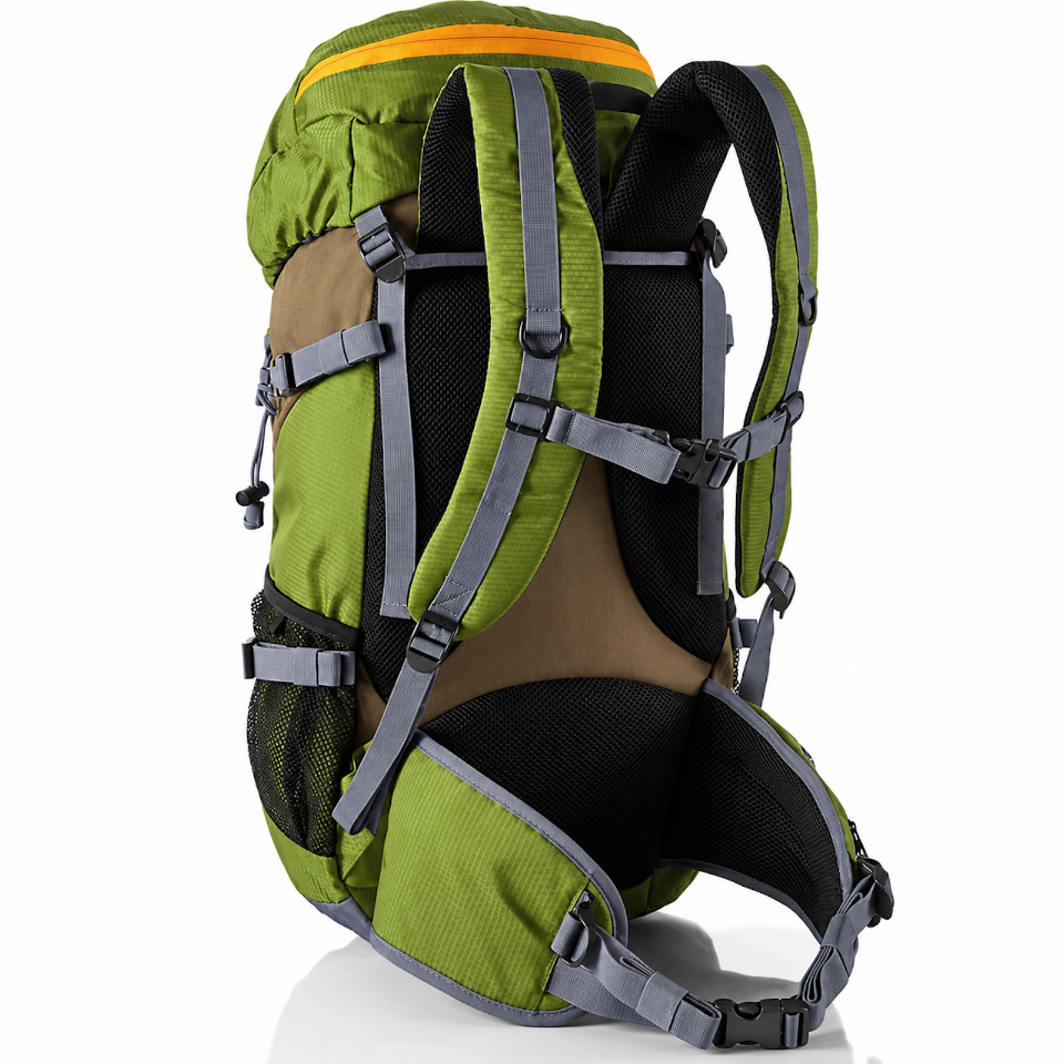 Rucksack Trekkingrucksack Grün 45 Liter Backpacker Wanderrucksack