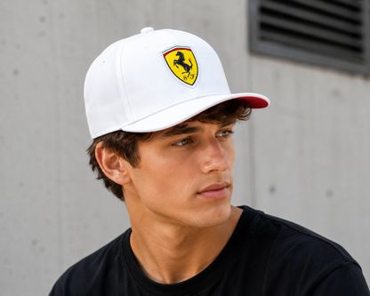 Scuderia Ferrari - SF Team Cap - Basecap - Formel 1 Schirmmütze Kappe Weiß
