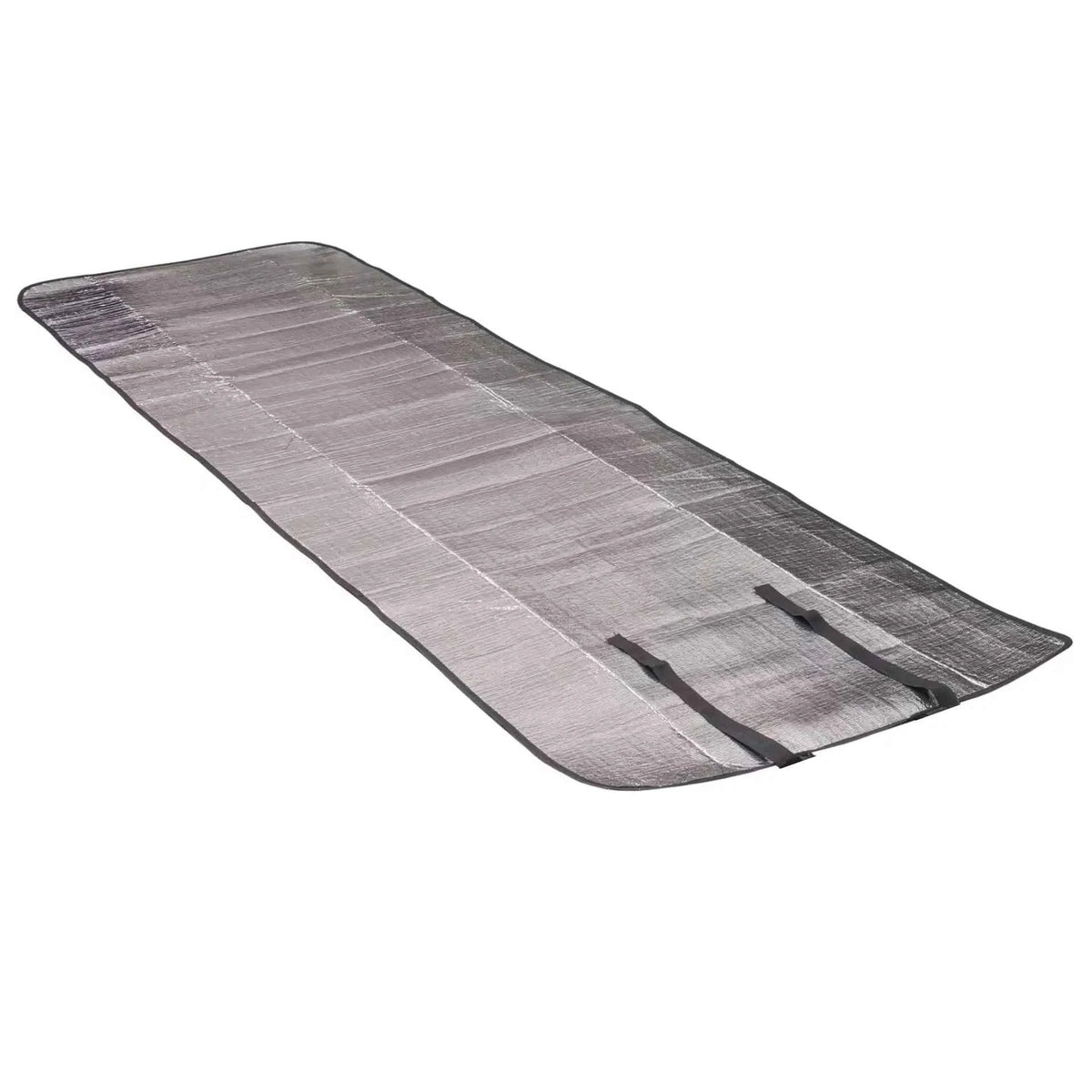 3-lagige Isoliermatte mit Aluminium-Beschichtung, grau-silbern, 190×60 cm