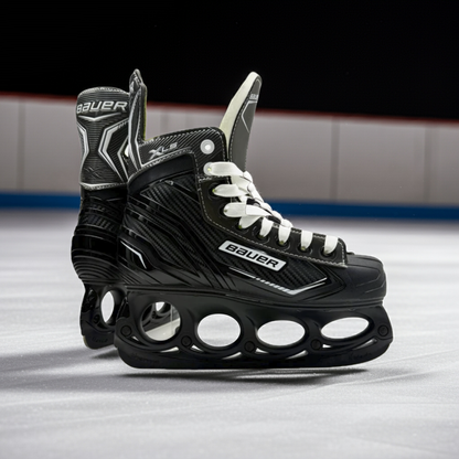 Bauer XLS tblade Black Edition Schlittschuhe Größe 38,5 - Hochwertige Leistung für Eishockeyspieler
