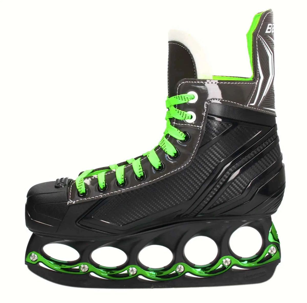 T Blade Def t-blade Schlittschuhe Bauer XL-S - Black Green Edition – Outdoor Alm