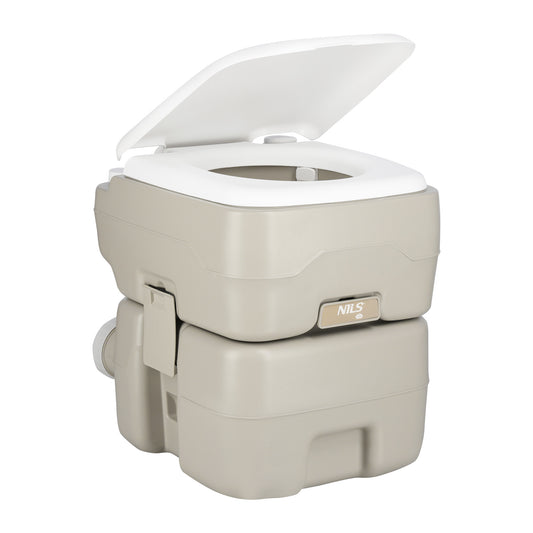 Tragbares WC 10 Liter Spülung NC0025 TOILETTE 20 L  Minicamper Vanlife