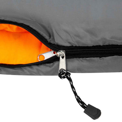 Decken Schlafsack  ORANGE-SCHWARZ ähnlich Mumienschlafsack  NC2008