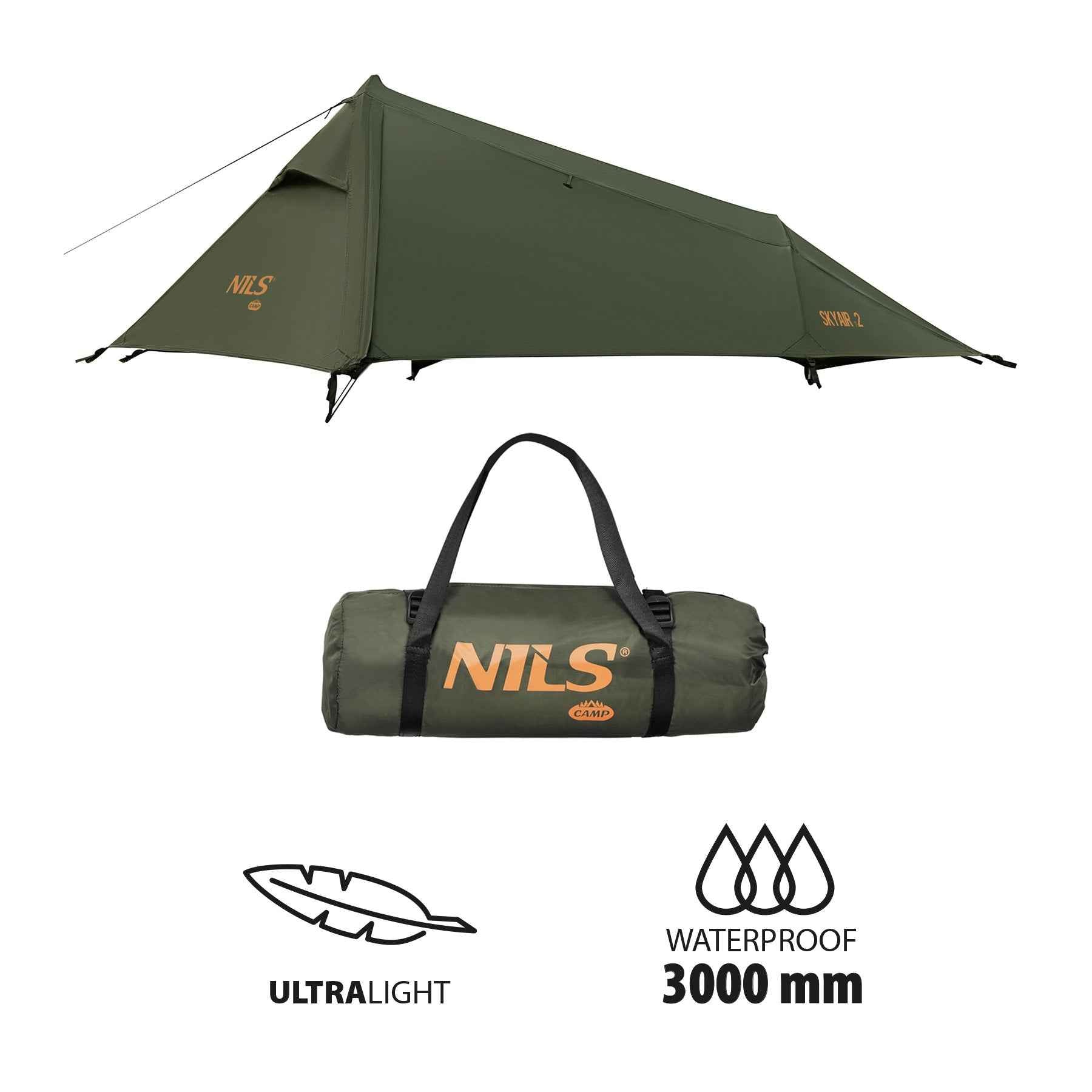 Trekking Backpacking Zelt NC2502 2 Personen Zelt Camping