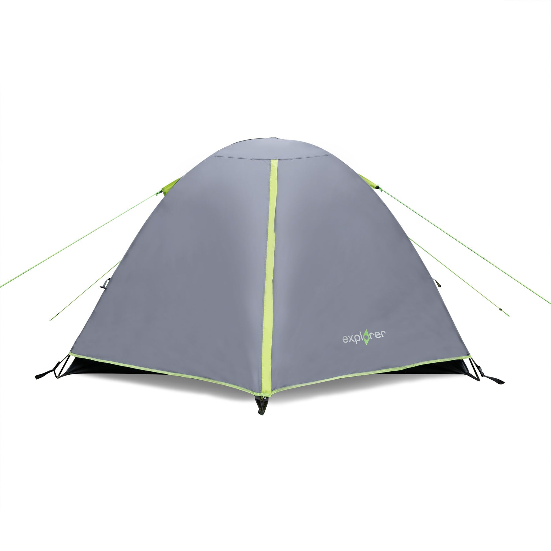 CAMPINGZELT NC6004 Zelt 3 Personen GRAU EXPLORER – Outdoor Alm