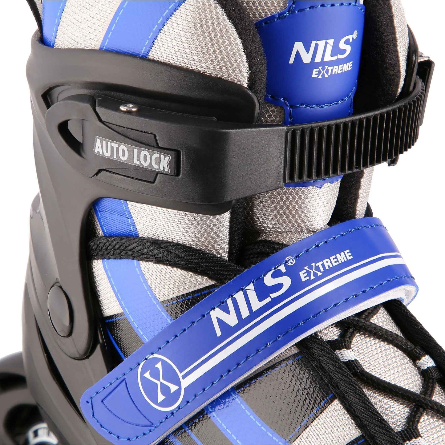 NH18366A 2-IN-1 DUNKELBLAU GRÖßE L(39-42) Schlittschuhe  MIT DER AUSTAUSCHBAREN Inline -KUFE NILS EXTREME