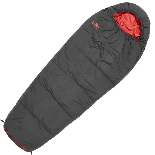 Mumienschlafsack für Kinder Red Verstellbar 190 cm bis 160 cm Körpergröße 1,2 kg Schlafsack