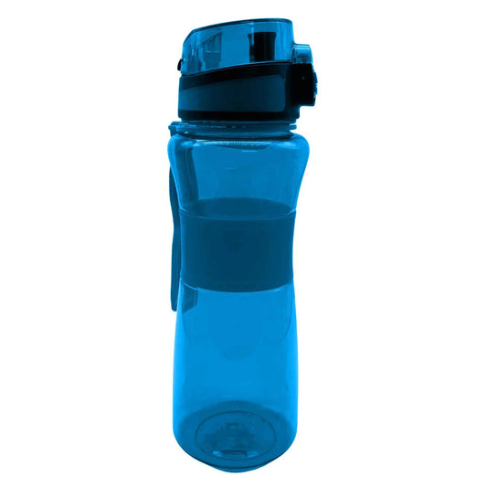 Trinkflasche mit 1 L Volumen blau auslaufsicher Sportflasche Schule Freizeit Kindergarten Trink Flasche
