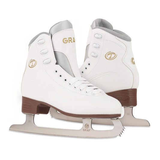 Kunstlauf Schlittschuhe Graf V2 Top Schlittschuh mit Polsterung - Outdoor Alm