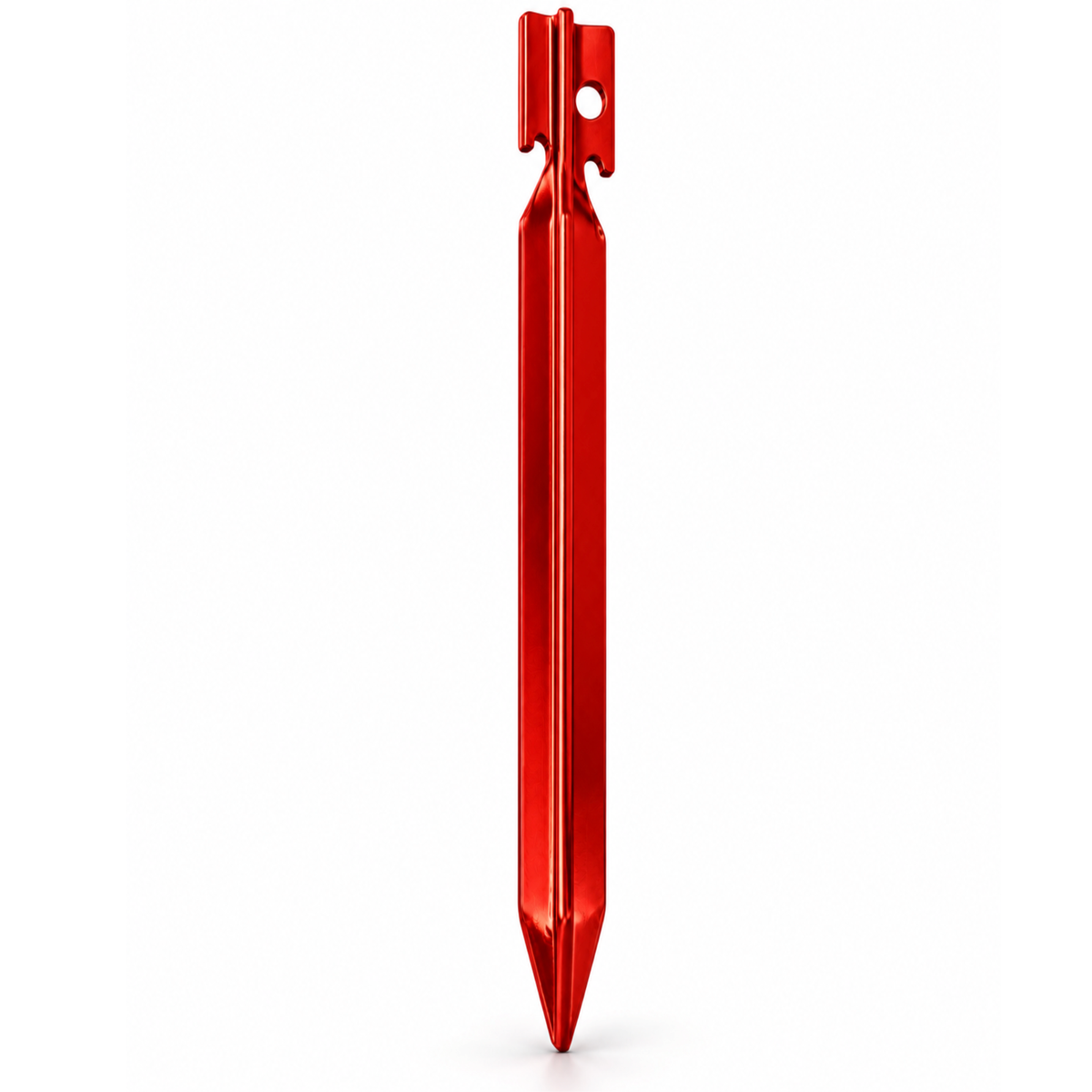 Alu Heringe Rot 5 Pack 22 cm 20 Gram Erdnagel Zeltpflöcke