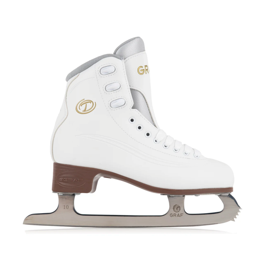 Kunstlauf Schlittschuhe Graf V2 Top Schlittschuh mit Polsterung - Outdoor Alm