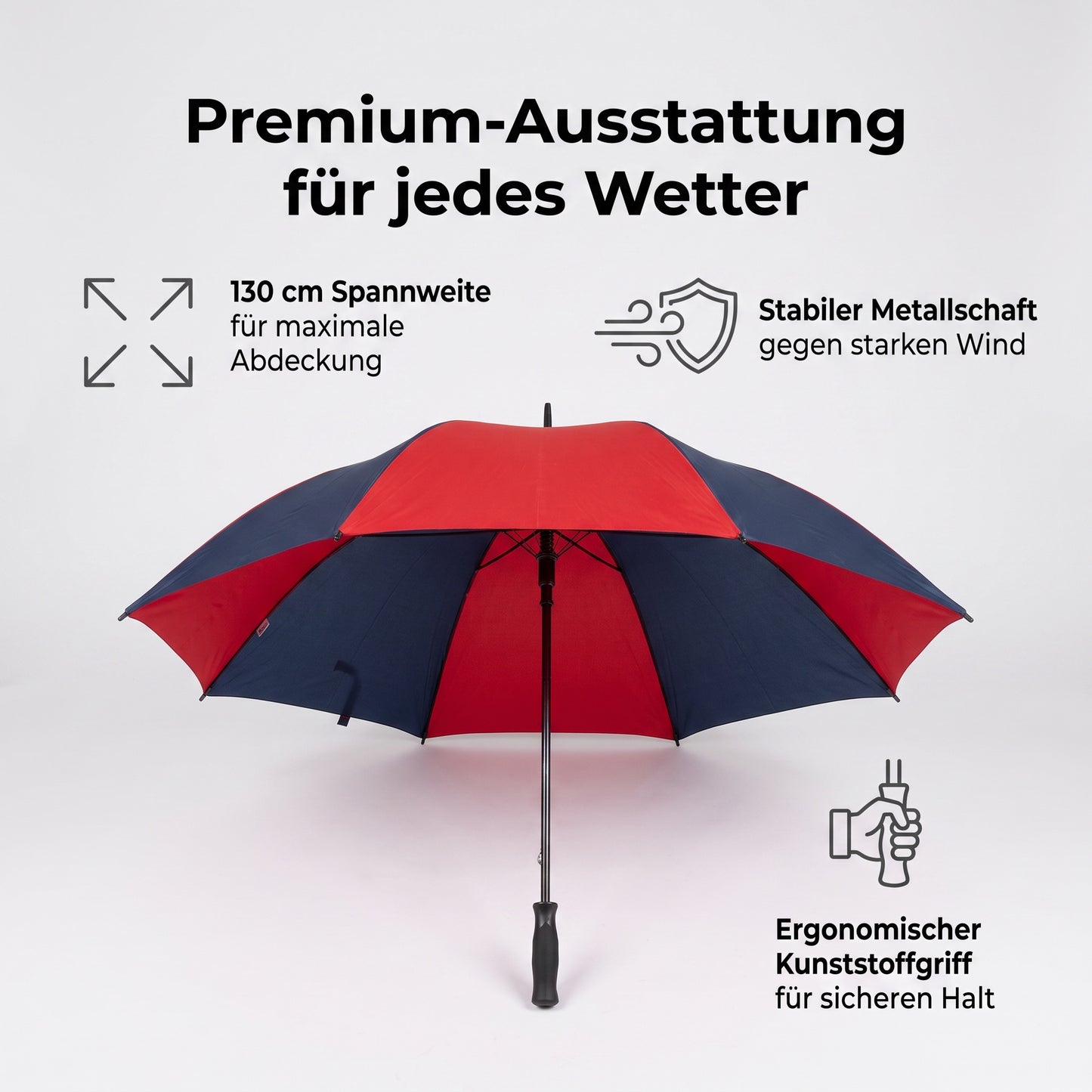 Regenschirm Automatikschirm Team HONDA Racing Bike Race für Sonne und Regen