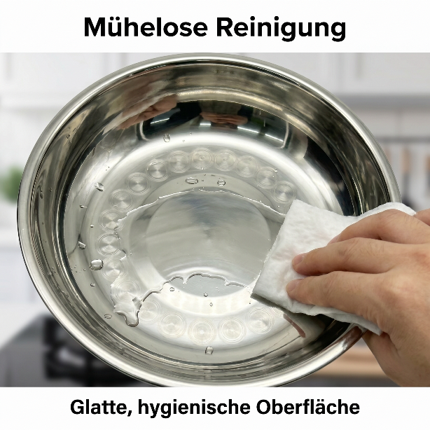 Edelstahl Teller für Camping Outdoor Trekking 20 cm D 103 Gram