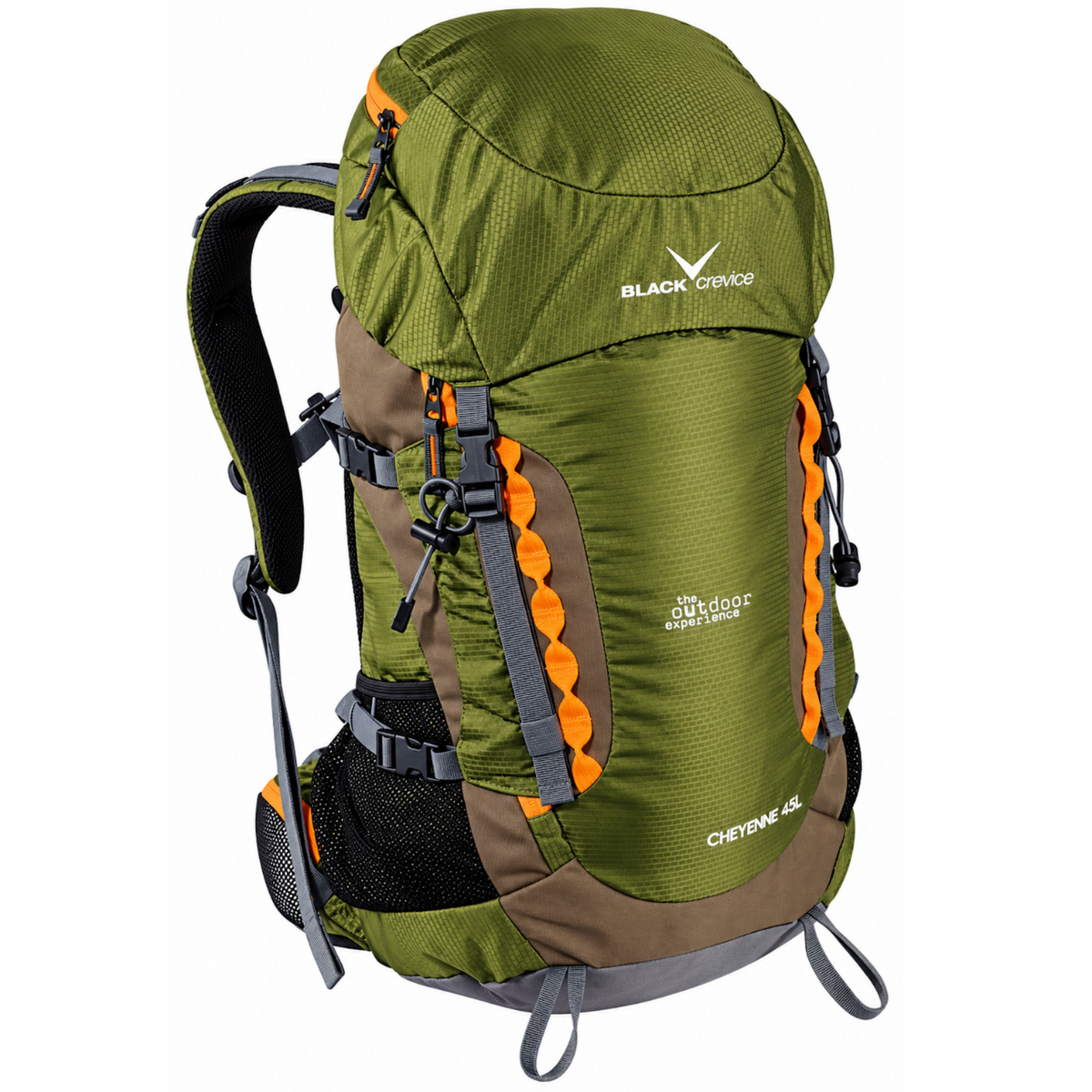 Rucksack Trekkingrucksack Grün 45 Liter Backpacker Wanderrucksack