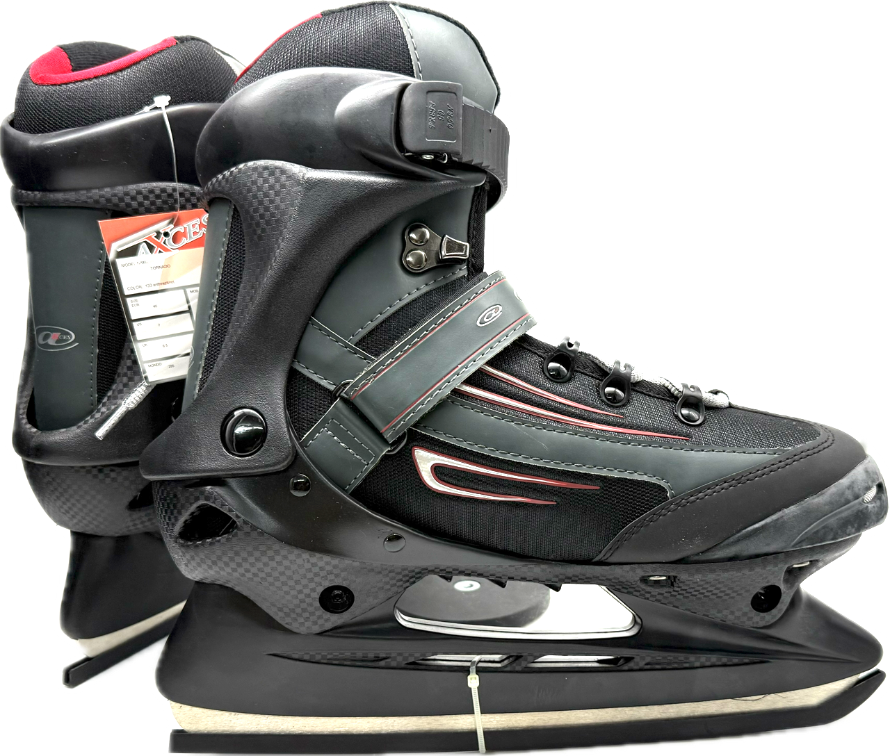 Axces Schlittschuhe Ice-Skate Hockey-Skate Tornado Schlittschuh - Outdoor Alm