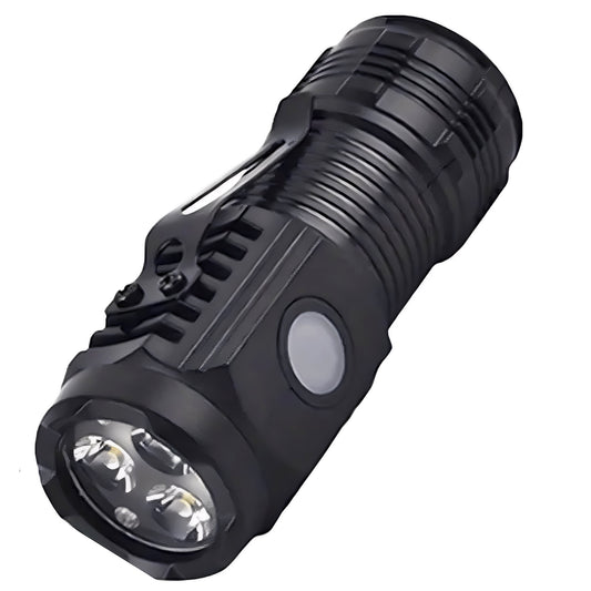 Mini Led Taschenlampe mit Akku Halteclip 3 x P35 Wick Led Für Camping PKW Vanlife - Outdoor Alm