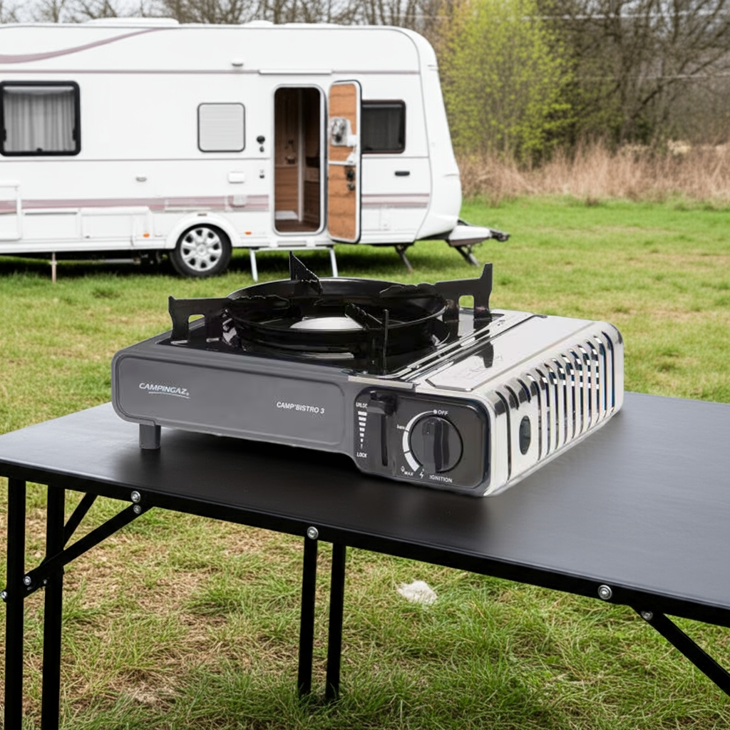 Gas-Kocher Bistro 3 Campingaz Kartuschen Kocher Camping Zelt Wohnwagen