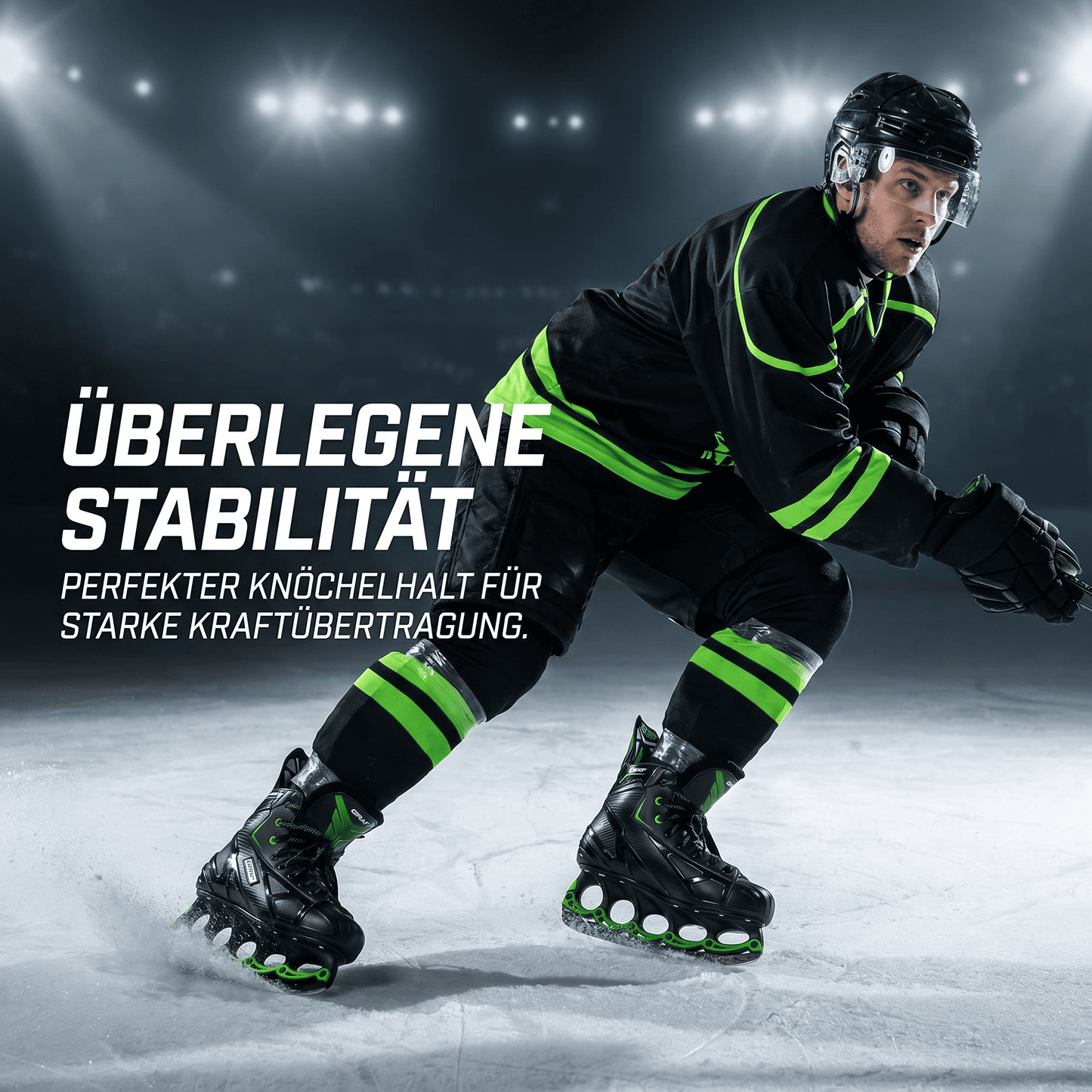 tblade Schlittschuhe Graf Ultra G875 Green t blade Edition kaufen - Hochwertige Eislaufschuhe für optimale Performance