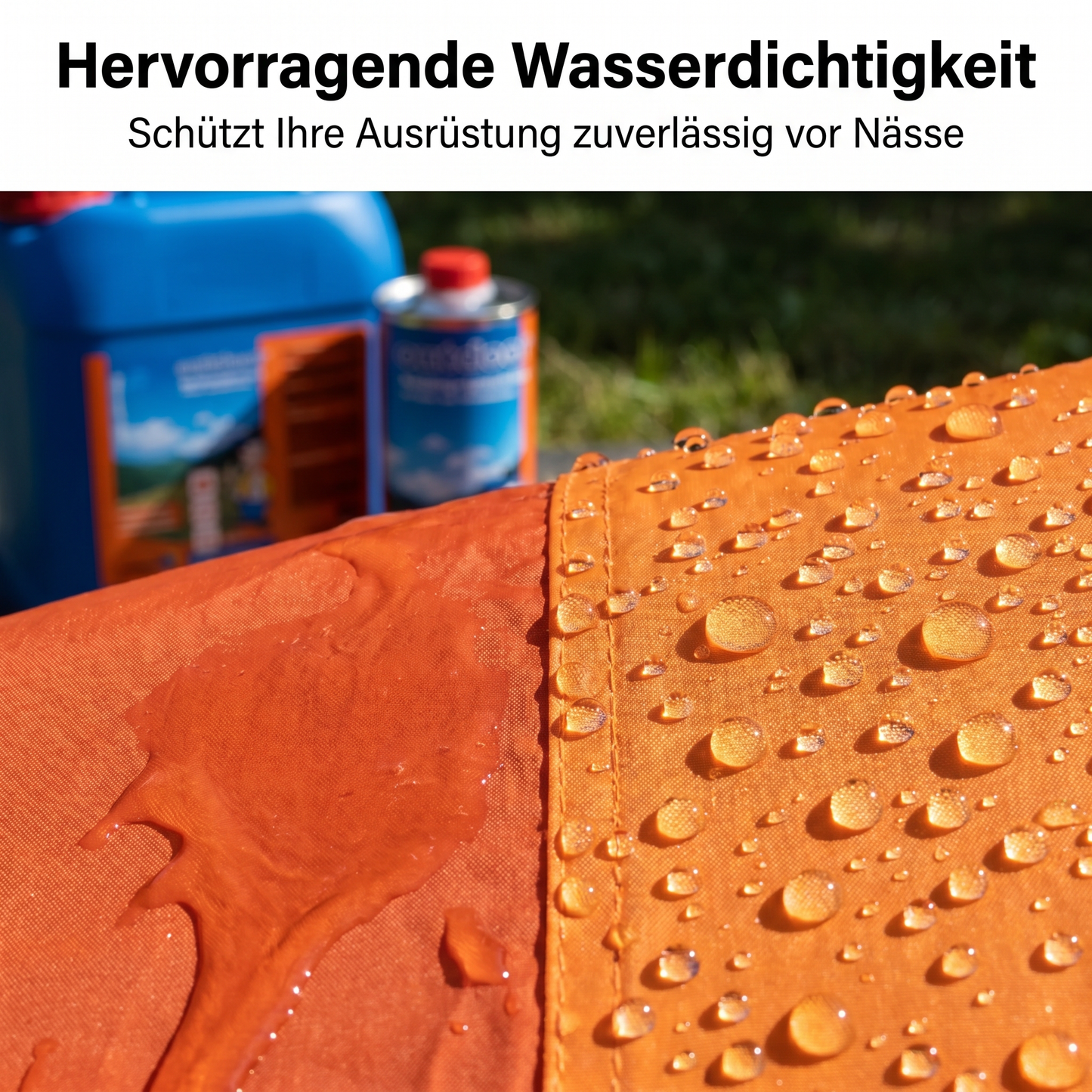 Zelt und Gewebe Imprägnierung Imprägniermittel für Zelte Vorzelte Bus Zelte Tarp