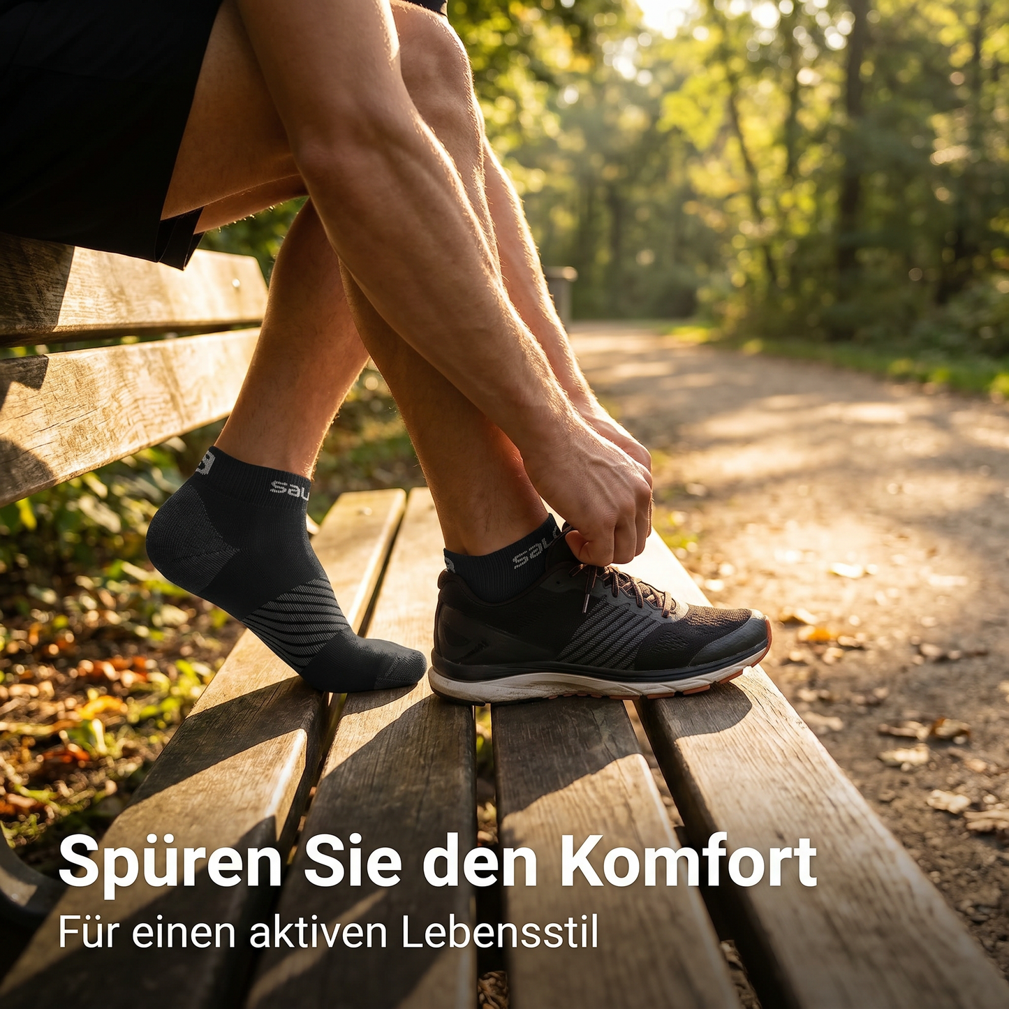 Lauf und Freizeit Socken Gr. 45-47  Salomon Speed Technical Sneaker  2 Pack