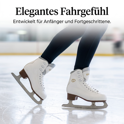 Kunstlauf Schlittschuhe Graf V2 - Komfortable Kunstlauf Schlittschuhe mit Polsterung für besten Halt