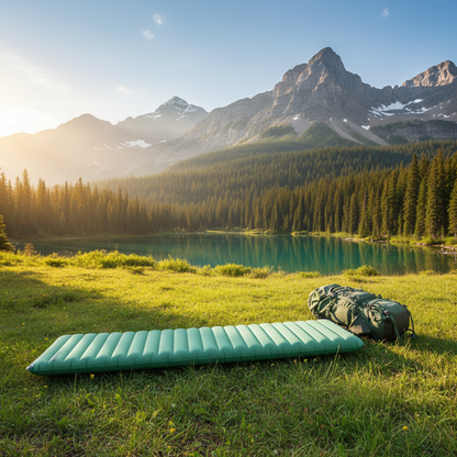 Isomatte Camping 825 g – Leichte Matratze mit R-Wert 2,9 für komfortables Campen