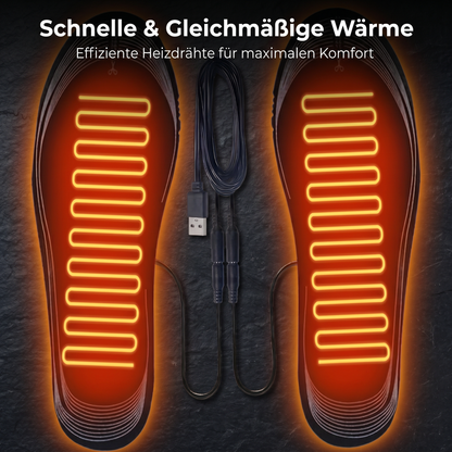 Beheizbare Schuhsohle Heiz Sohle Gr 35 bis 44 USB Anschluß