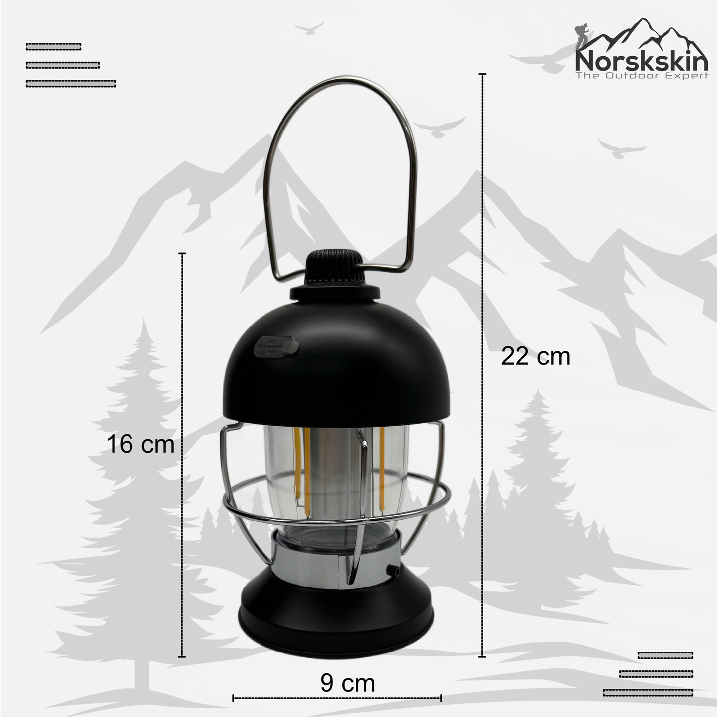 Camping Lampe Zeltlicht Warm und Kaltweiß Akku Zeltleuchte USB C