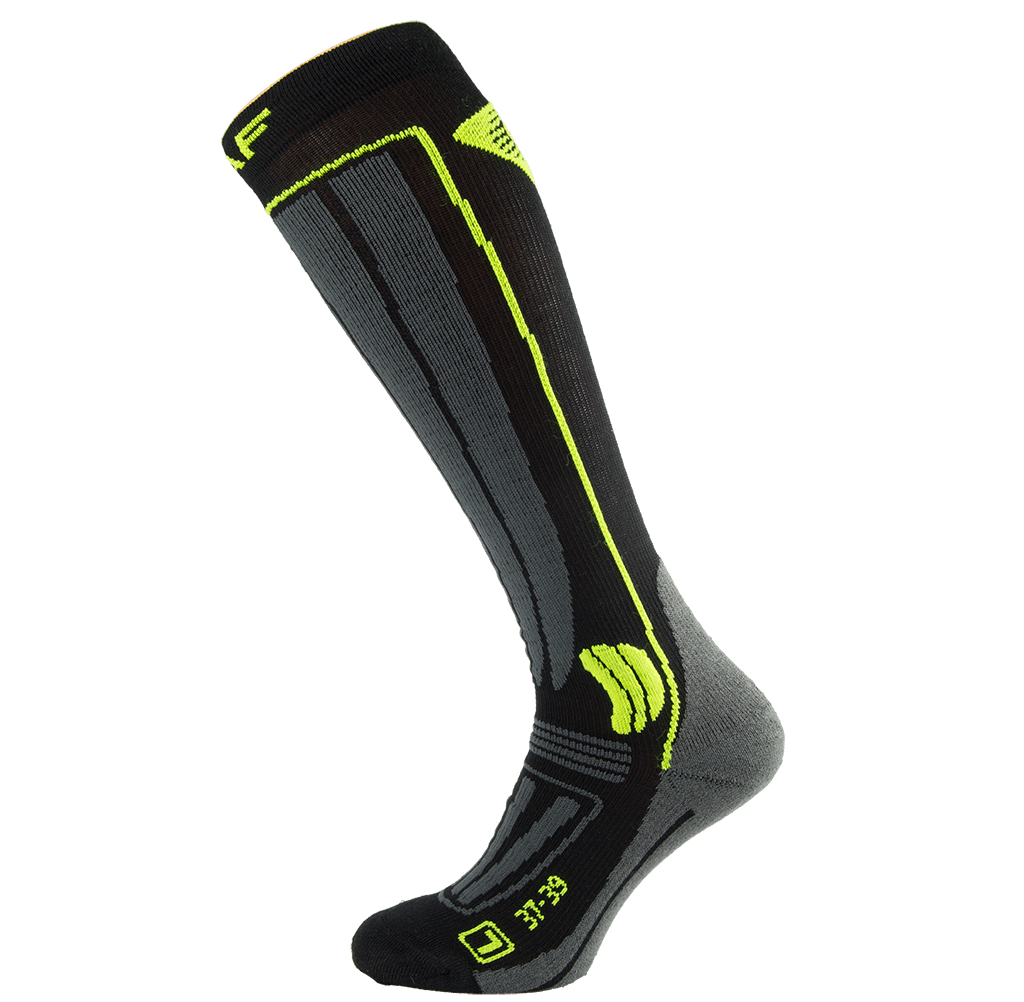Graf Performance Socke lang Ski Strumpf Skater Socke Carbon Schlittschuh Socken