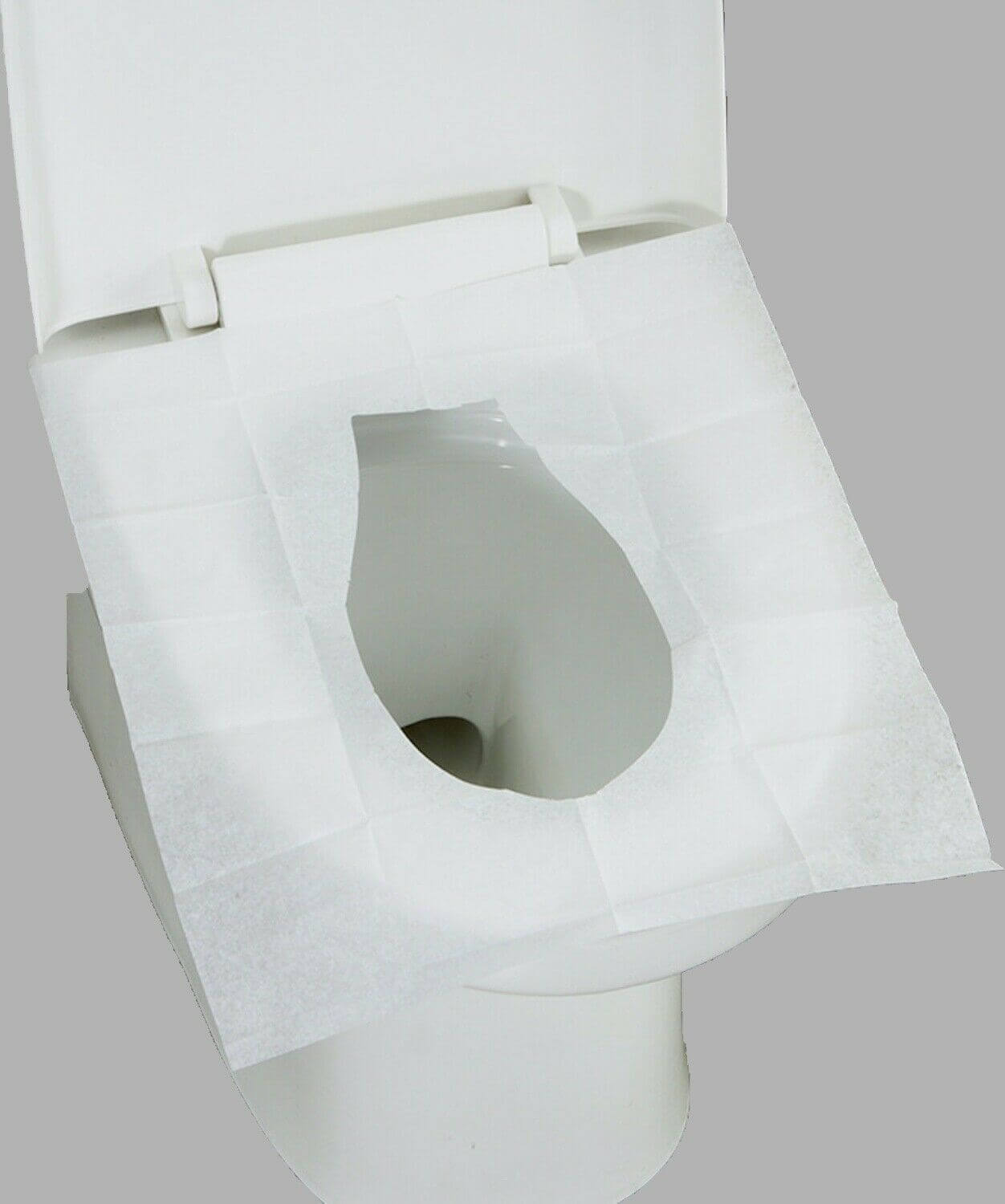 WC Papiersitz Auflage Schutzauflage WC Brille 25 Stück Papierauflage